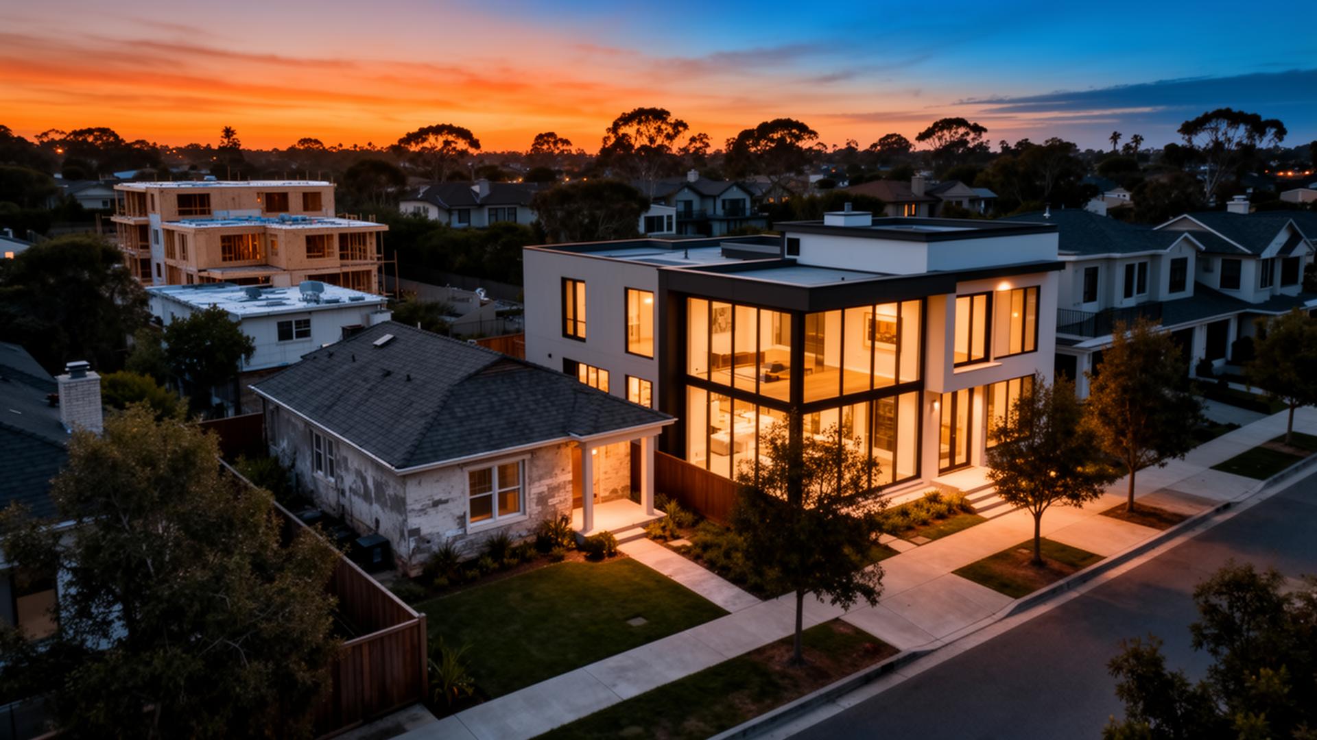 Infill redevelopment teardown candidate